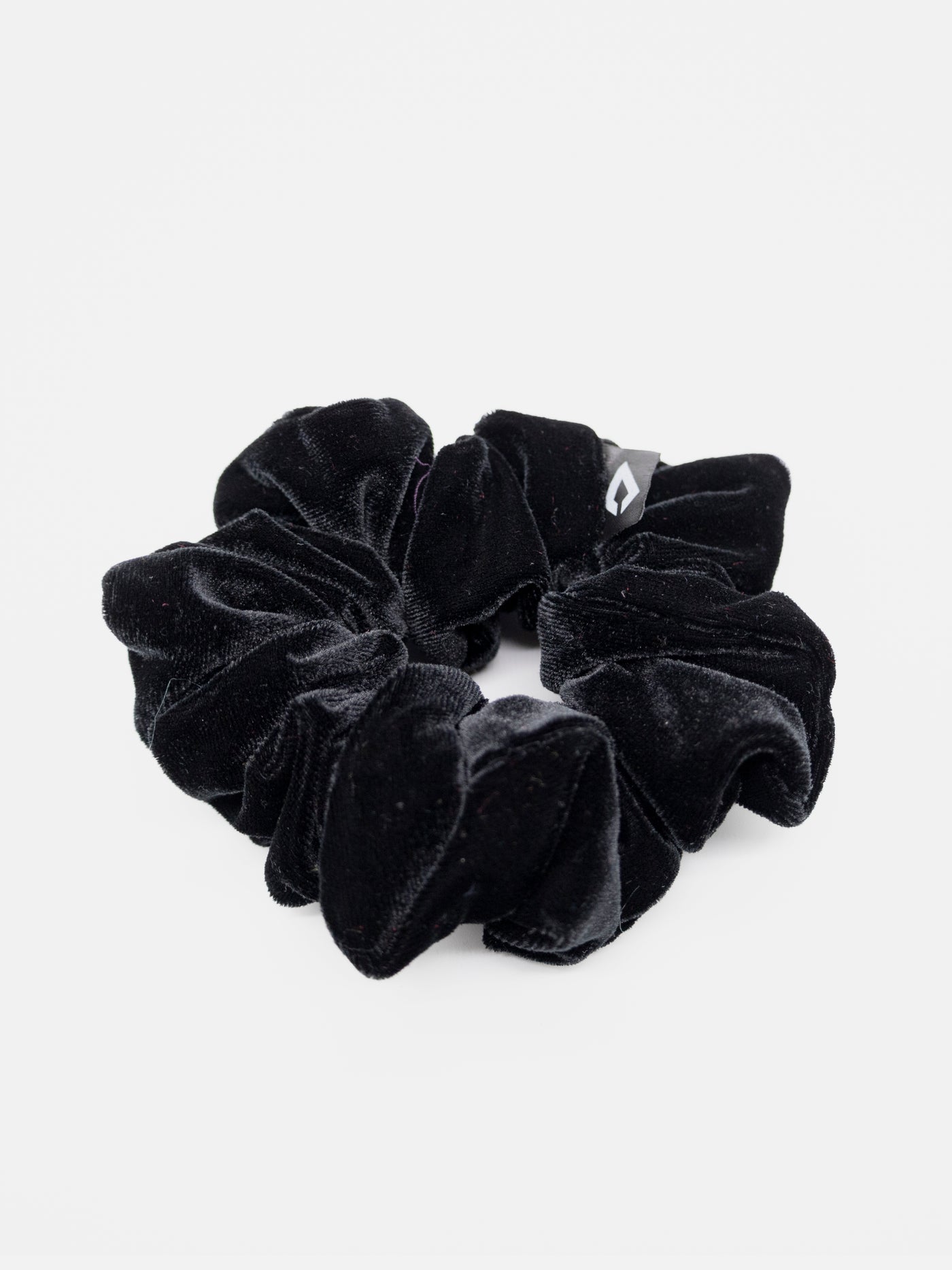 Mini Black Velvet Scrunchie