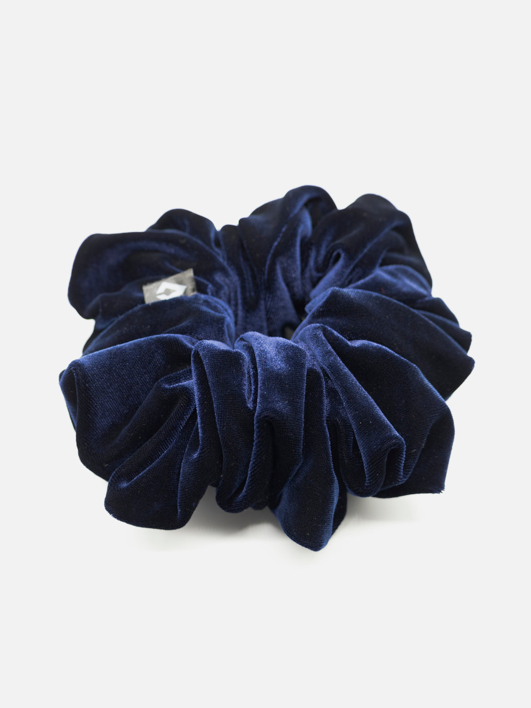 Jumbo Blue Velvet Scrunchie
